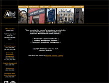 Tablet Screenshot of alliedrealtycorp.com